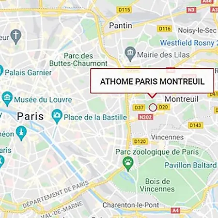 Feel At Home Paris-Montreuil 500M Metro Parking Prive Gratuit Exterior photo