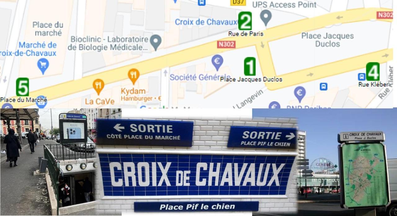 Apartment Feel At Paris-montreuil 500m Metro Parking Prive Gratuit